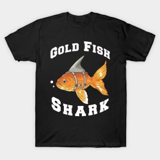 Gold fish shark T-Shirt